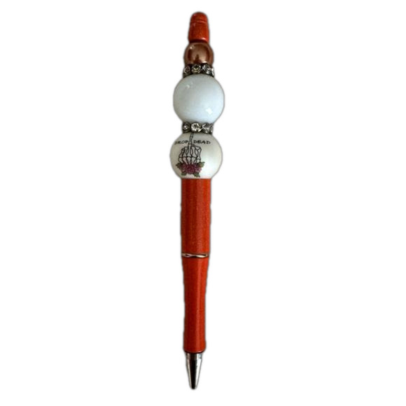 Skeleton Beaded Pen - Picture 1 of 2